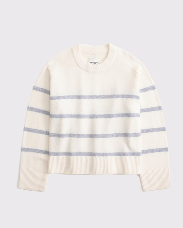 The A&F Madeline Crew Sweater | Abercrombie & Fitch (US)