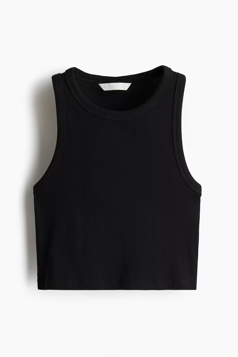 Cropped vest top | H&M (UK, MY, IN, SG, PH, TW, HK)