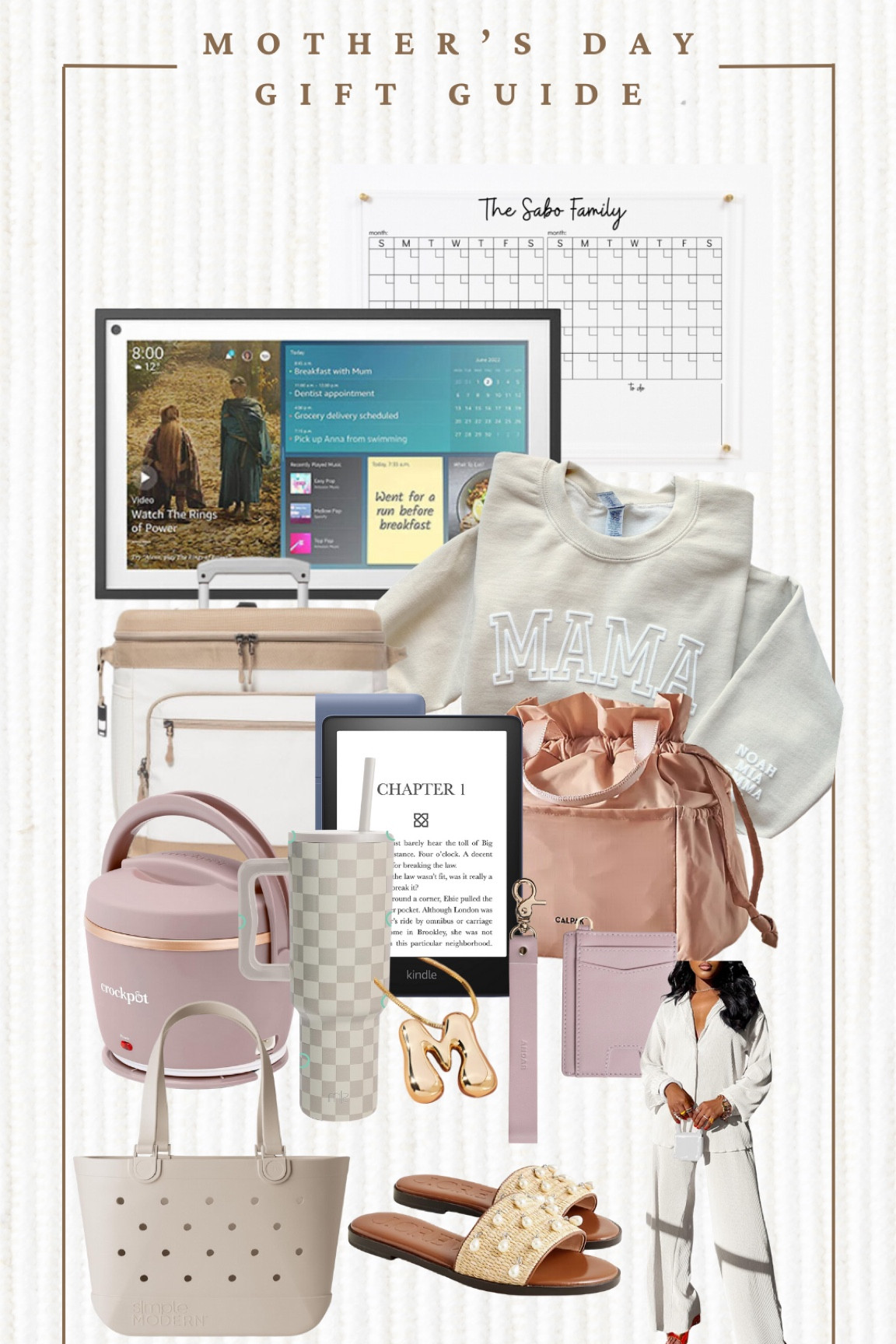 Mother’s Day gift ideas, Mother’s Day gifts 2024, Mother’s Day gifts under $20, gifts under $50, Mother-in-law gift ideas, acrylic calendar, echo show 15, momma sweatshirt, homebody gifts, hostess gift ideas, matching set, cute lounge set, simple modern Hogg bag, pool ready, busy mom gifts, sports mom gifts, cute coolers, cooler backpack, summer sandals, Summer ‘24 styles, trending bubble necklace, kindle paper white.

#LTKsalealert #LTKfindsunder50 #LTKGiftGuide