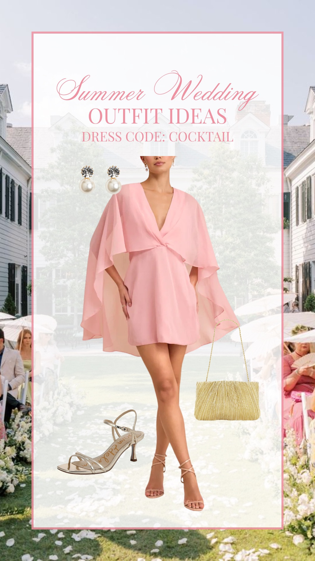 Summer cocktail outfit idea!