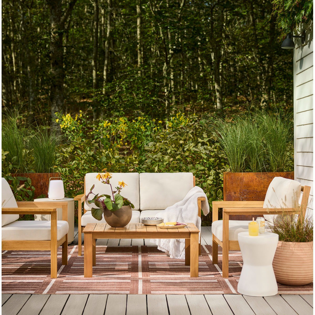 This AllModern patio set is giving luxury resort vibes without the luxury resort price tag. ✨ Obsessed with the sleek lines, comfy seating, and timeless minimalist look. Whether you're hosting friends, enjoying family time, or having your morning coffee outside, this conversation set instantly transforms your patio into the prettiest spot at home. Summer entertaining starts here! ☀️🤍#AllModernOutdoor #PatioFurniture #OutdoorConversationSet #SummerRefresh #PatioDecor #OutdoorLiving #BackyardGoals #ModernOutdoorLiving #MinimalistStyle #OutdoorSeating #PatioDesign #OutdoorLounge #SummerHome #HomeDecorInspo #PatioGoals #BackyardStyle #OutdoorInspiration #GardenDecor #DeckDecor #OutdoorEntertaining #BackyardMakeover #ConversationSet #ModernPatio #OutdoorFurnitureFinds #NeutralHome #SummerVibes #PatioSeason #OutdoorSpace #RelaxingAtHome #OutdoorLifestyle #BackyardRetreat #OutdoorDecorIdeas #PatioInspo #OutdoorRefresh #HomeStyle #OutdoorOasis #ModernHomeDecor #OutdoorLivingSpace #BackyardDecor #CozyPatio

#LTKSeasonal #LTKHome #LTKSaleAlert