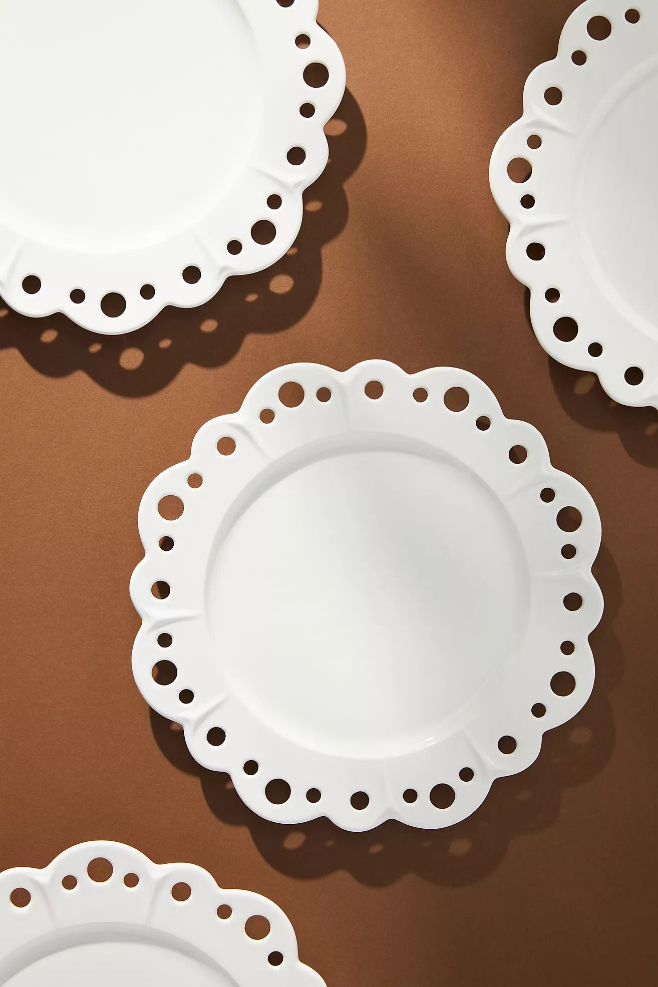 Eyelet Dinner Plates, Set of 4 | Anthropologie (US)