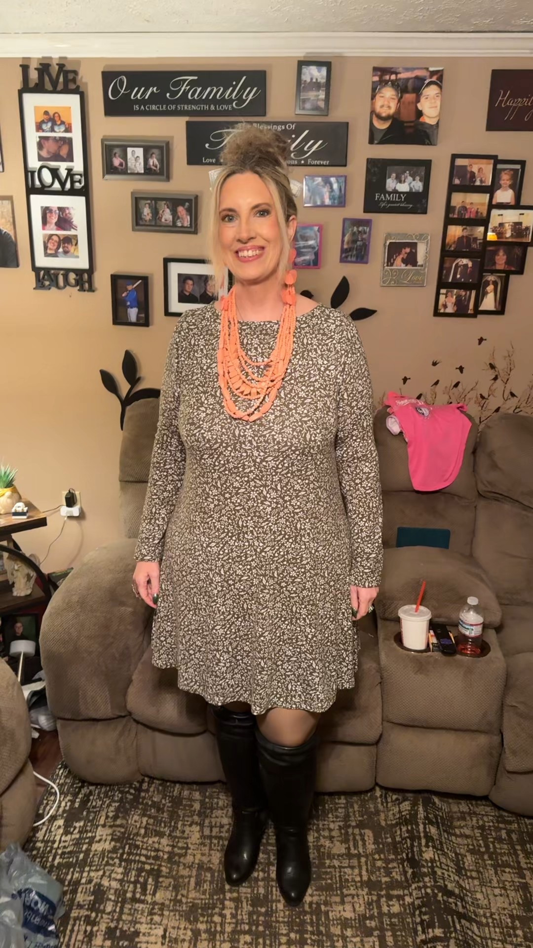 Happy Wednesday y’all! Loving my new dress from @Old Navy. Dress haul coming soon! 👗 #ootd #wednesday 

#LTKootd #LTKMidsize