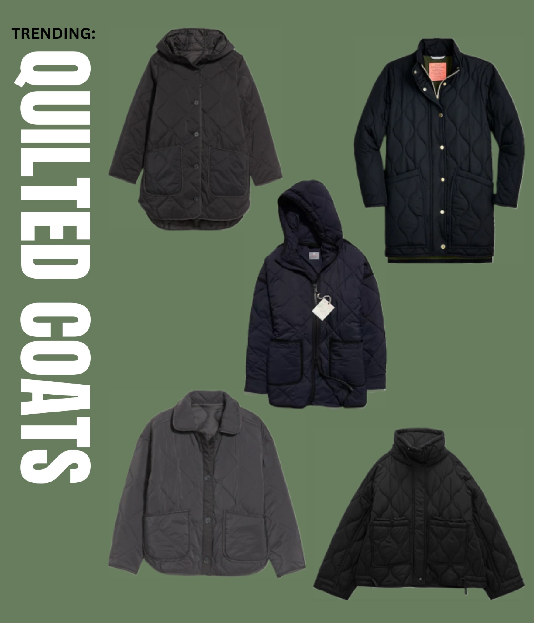 TRENDING: Quilted Jackets

Have you noticed this fall 2023 trend?? I have seen it here and there and I am in LOVE! Check out some styles of the autumn quilted coat! 

#LTKSeasonal #LTKHoliday #LTKsalealert