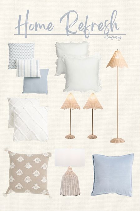 Home refresh. Lamps and pillows

#LTKhome #LTKunder100 #LTKSeasonal