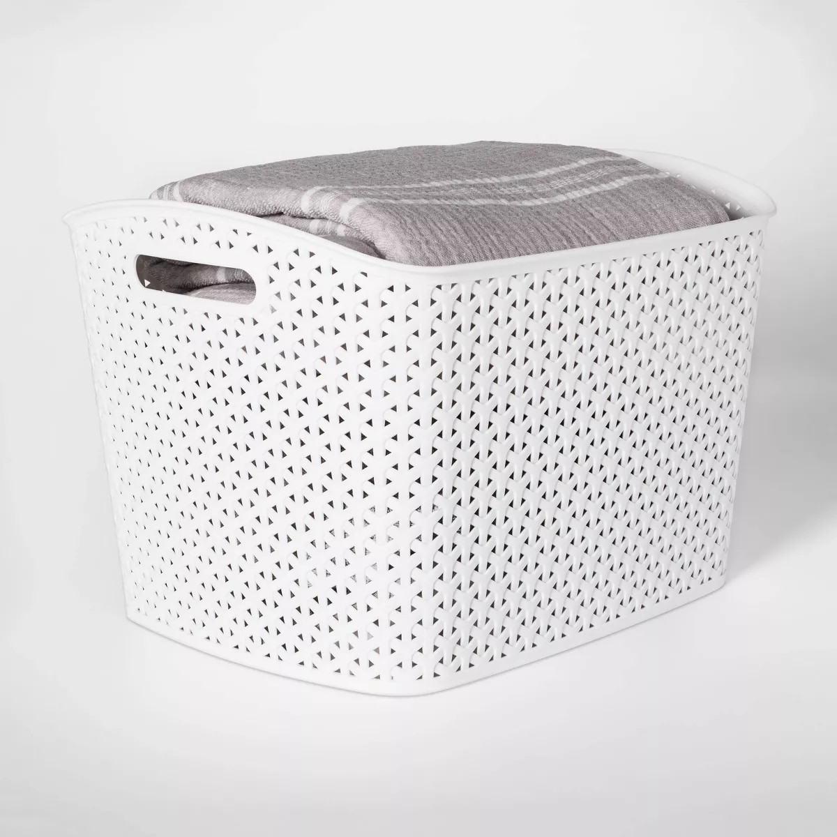 Y-Weave XL Curved Decorative Storage Basket - Brightroom™ | Target
