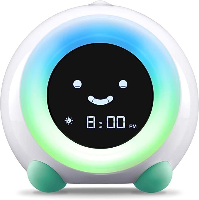 LittleHippo Mella Ready to Rise Children's Sleep Trainer, Alarm Clock, Night Light and Sleep Soun... | Amazon (US)