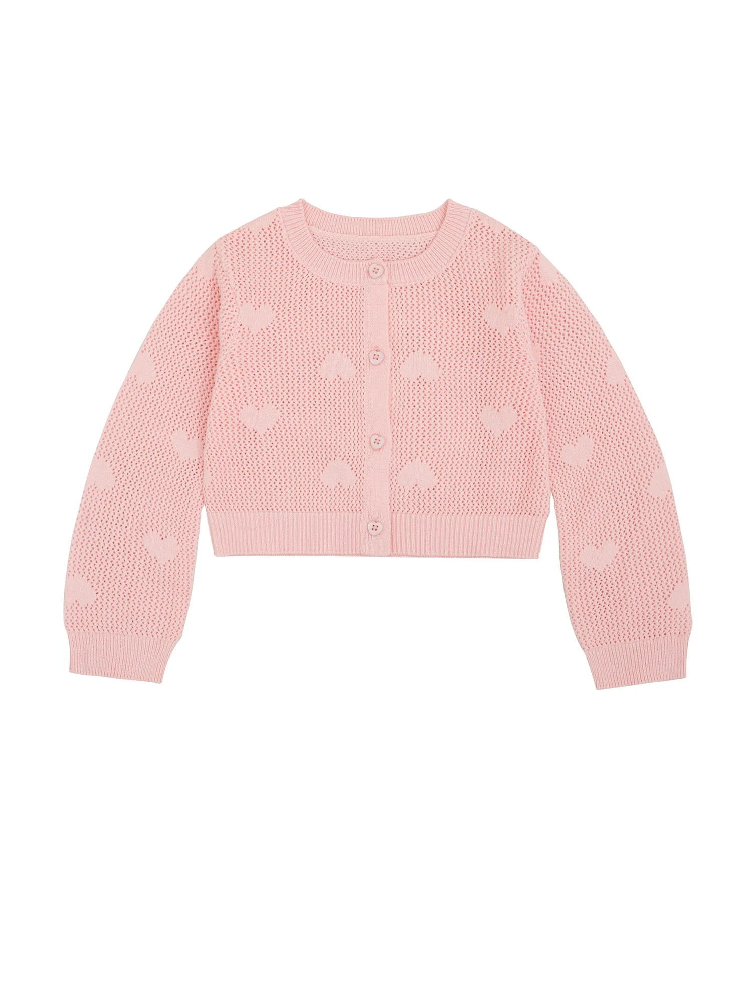 Wonder Nation Toddler Girls Cardigan, Sizes 12M-5T | Walmart (US)