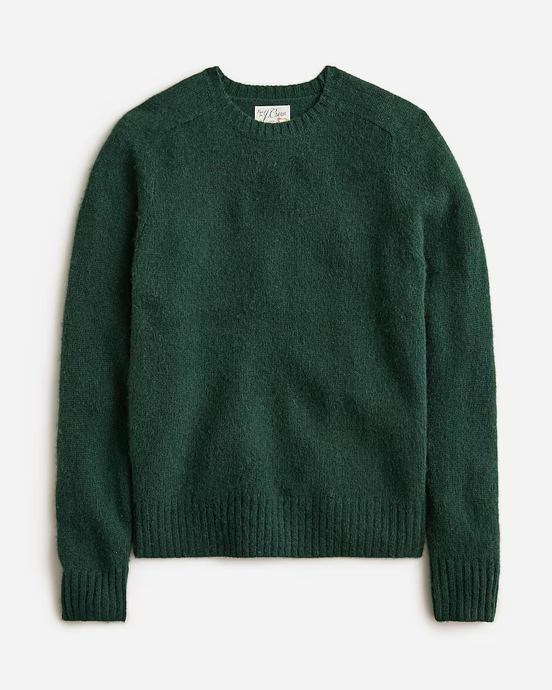Brushed wool crewneck sweater | J. Crew US