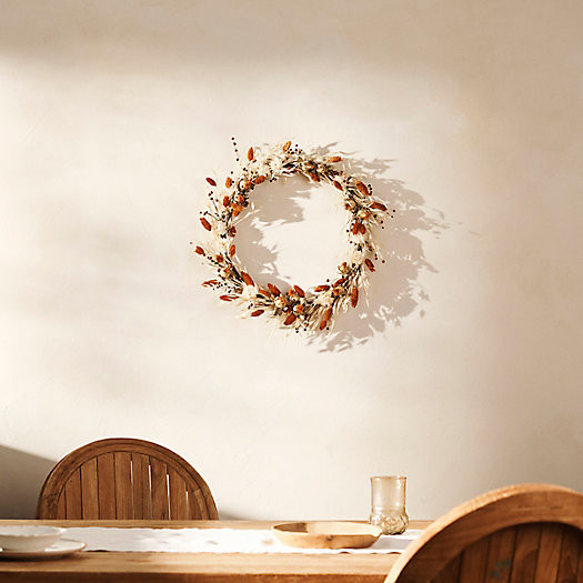 Preserved Copper Fields Wreath | Terrain