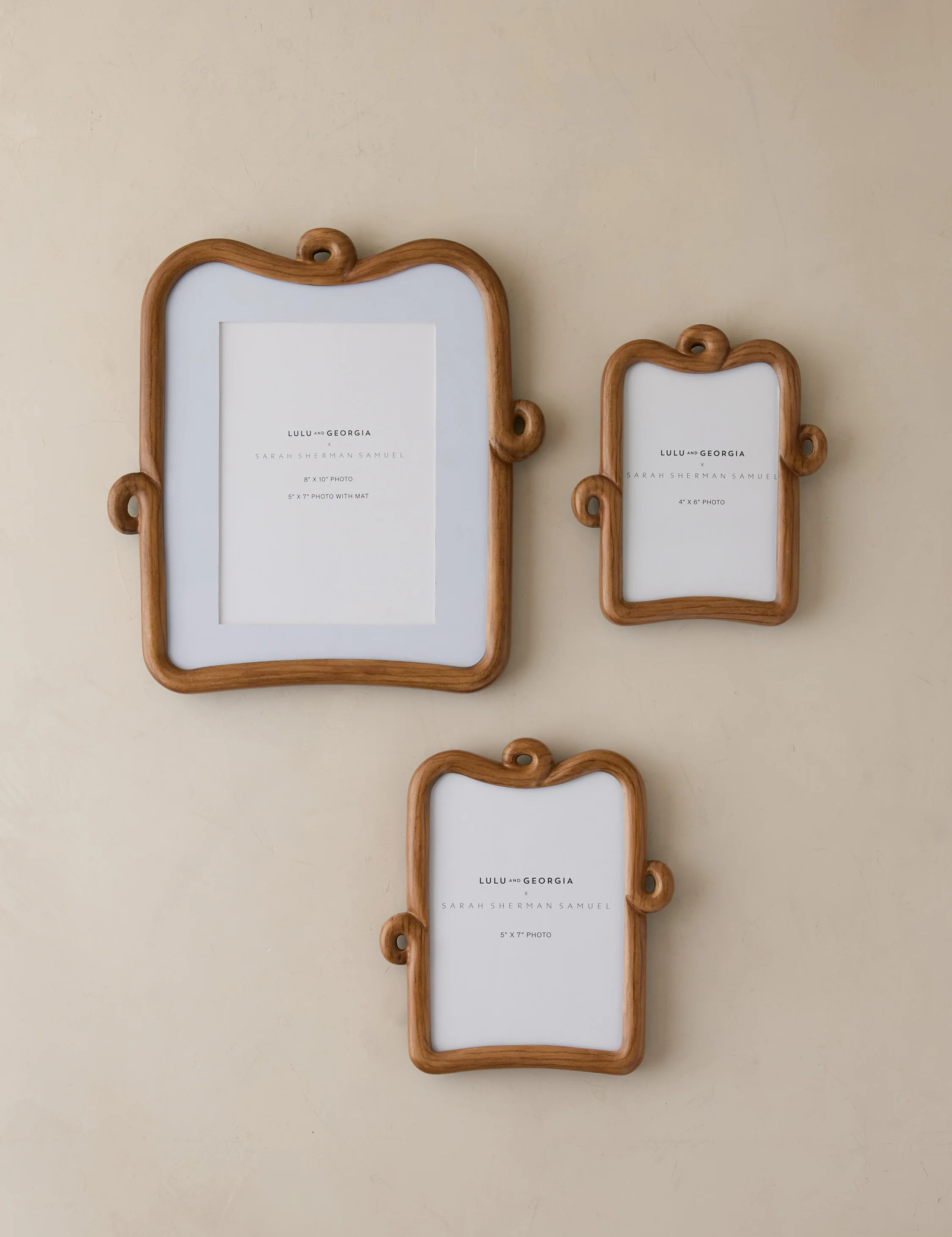 Looped Wood Picture Frame by Sarah Sherman Samuel | Lulu and Georgia 
