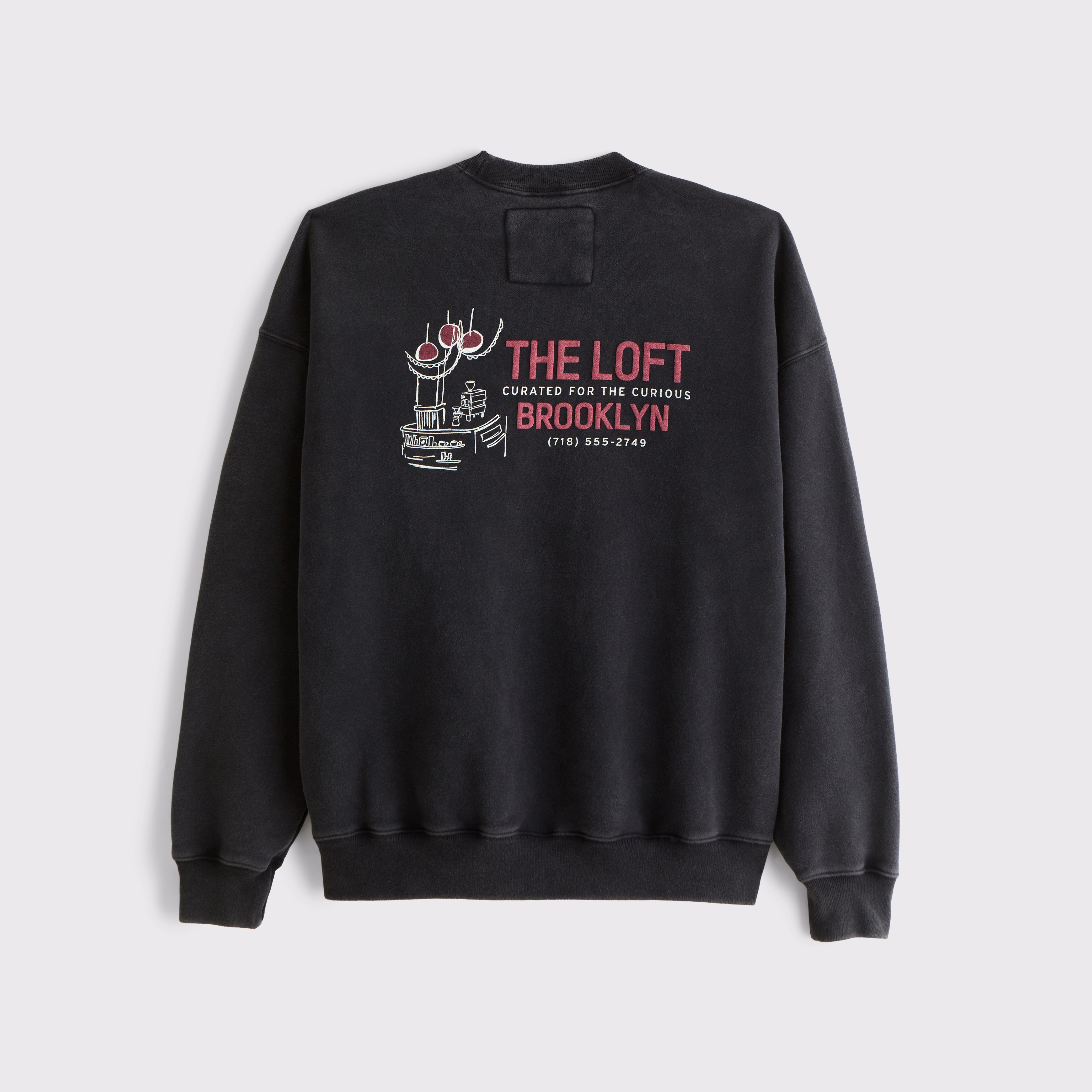 Brooklyn Graphic Crew Sweatshirt | Abercrombie & Fitch (US)