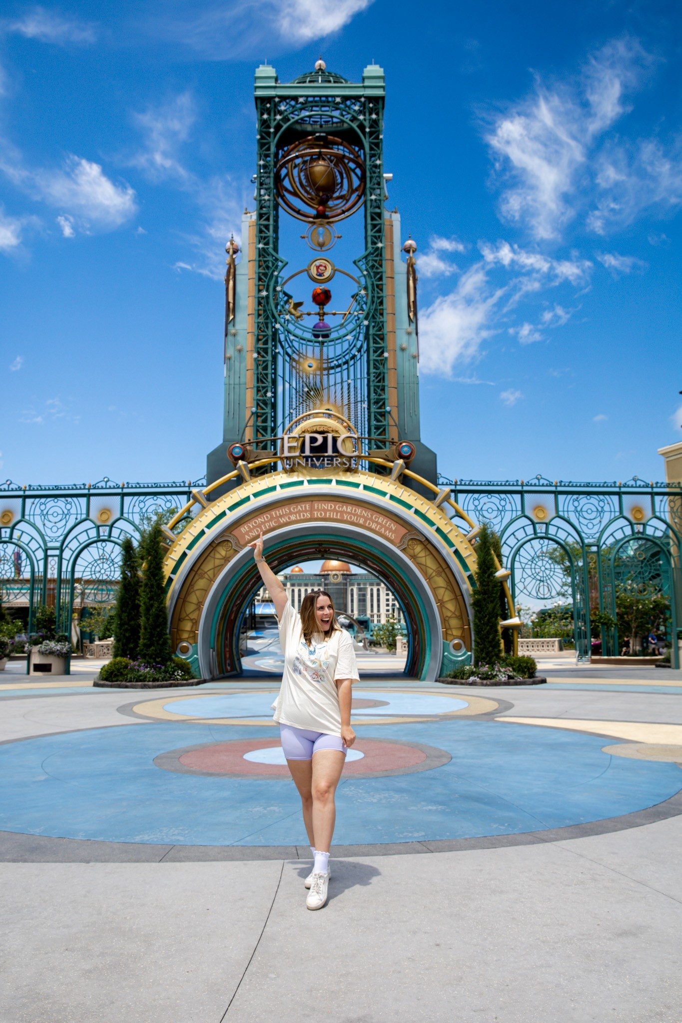 This is the perfect fit that encompasses all portals in Epic Universe! Wearing a Large in the TShirt, size 8.5 in the sneakers. I’ve walked up to 20k steps in these sneakers and have remained comfortable! Linked a similar bike short (wearing XL) in the one I own.

#LTKFindsUnder100 #LTKMidsize #LTKFindsUnder50