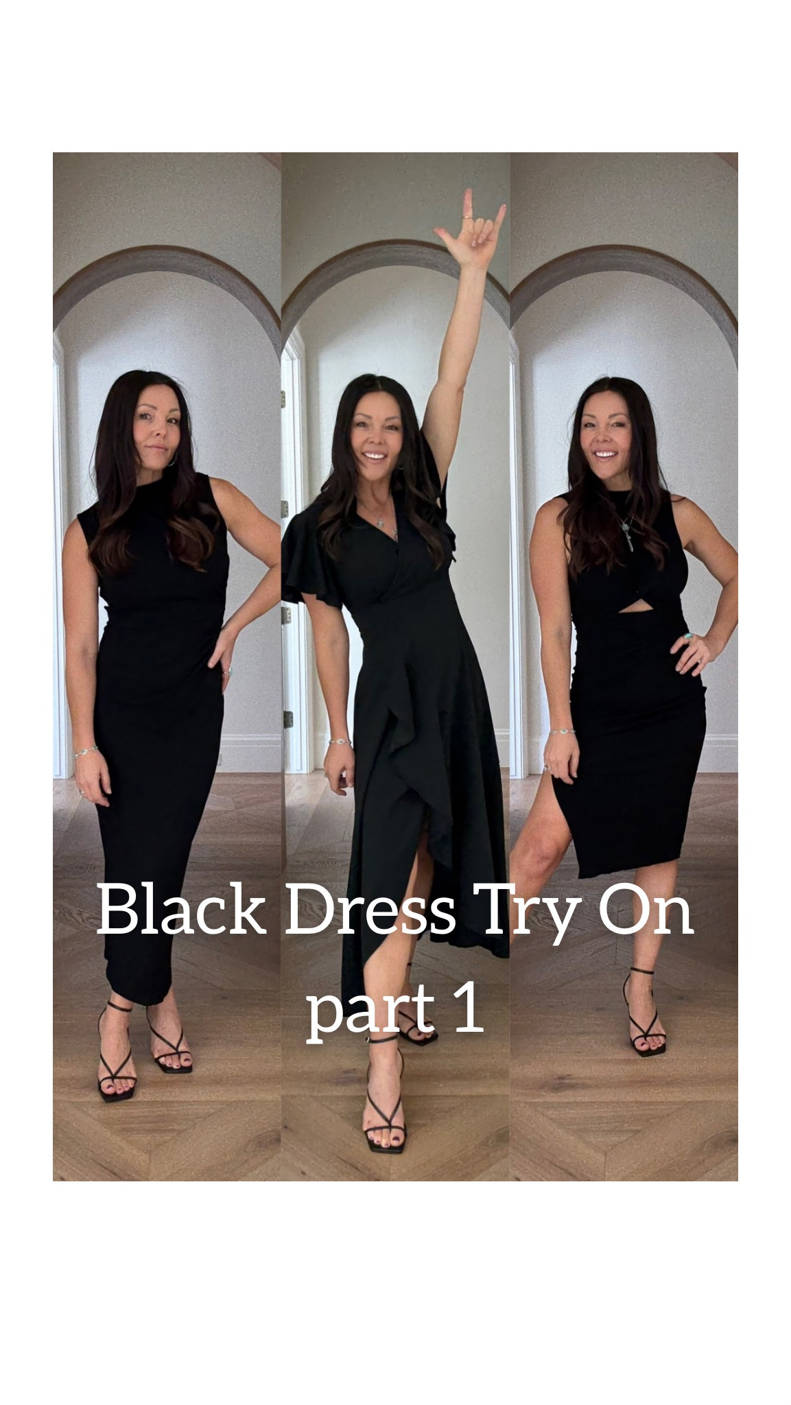 Amazon fashion Black Dress Try on Part 1 with all the fit details. Wearing a small in every dress. Under $70

#LTKWorkwear #LTKWedding