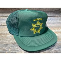Vintage 90S Trucker Hat || Lake County Sheriff | Etsy (US)