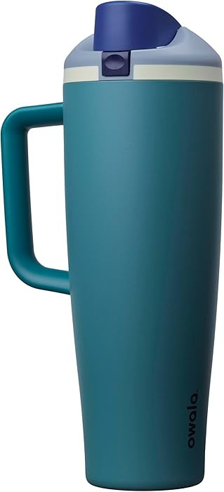 Owala FreeSip Tumbler Insulated Stainless Steel Water Bottle with Built-in Straw and Side Handle,... | Amazon (US)
