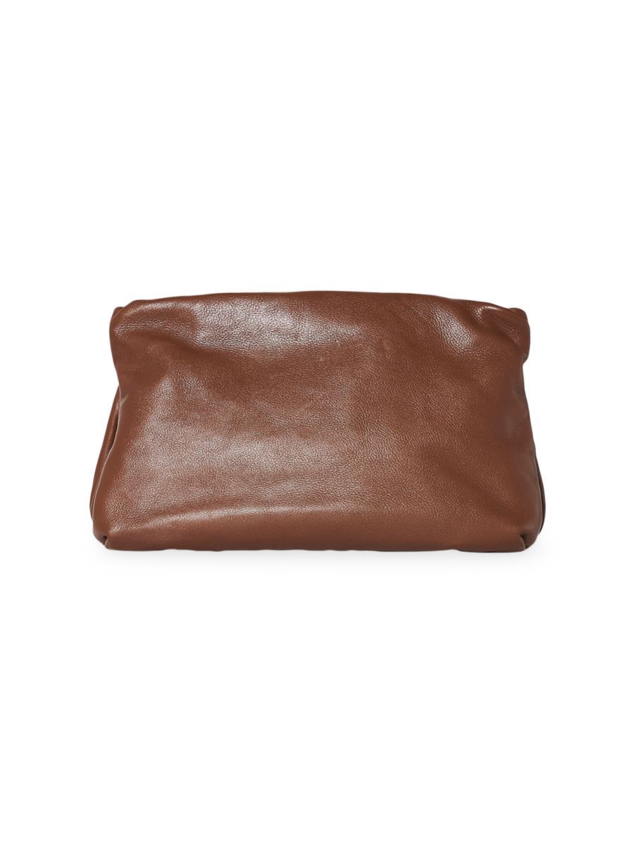 Bourse Leather Clutch | Saks Fifth Avenue