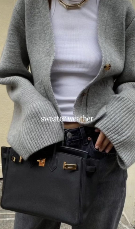 For a comfy yet cute outfit this cold weather season, you can’t go wrong with a classic sweater and jeans combo. Grab a pair of blue or black jeans and layer them with a cozy cardigan or a chunky knit sweater. 

 #LTKSeasonal #LTKStyleTip #LTKWorkwear