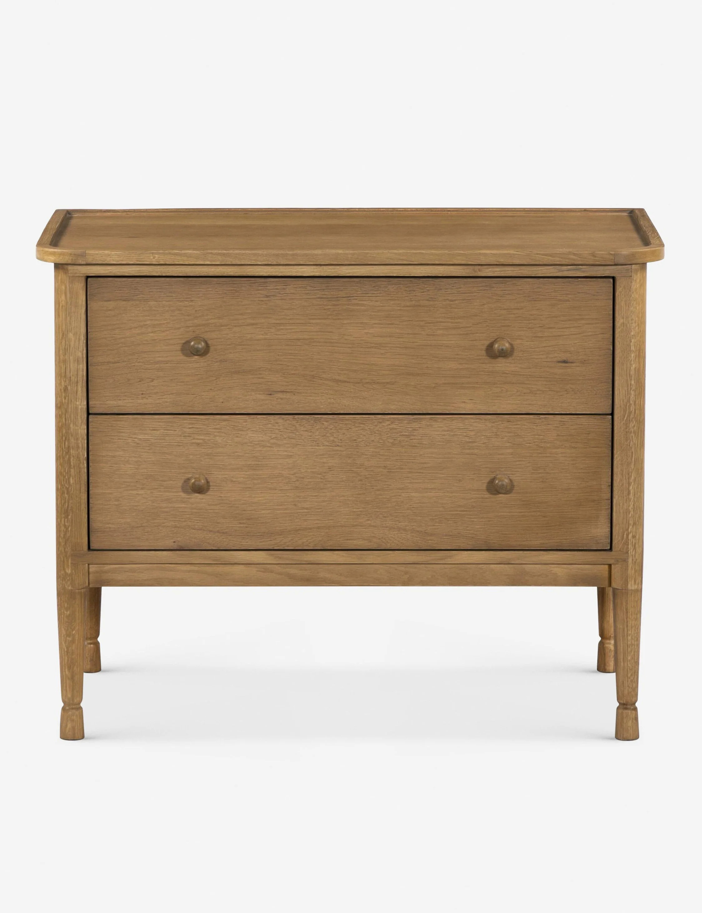 Franny Nightstand by Amber Lewis x Four Hands, Saddle Brown | Lulu and Georgia 