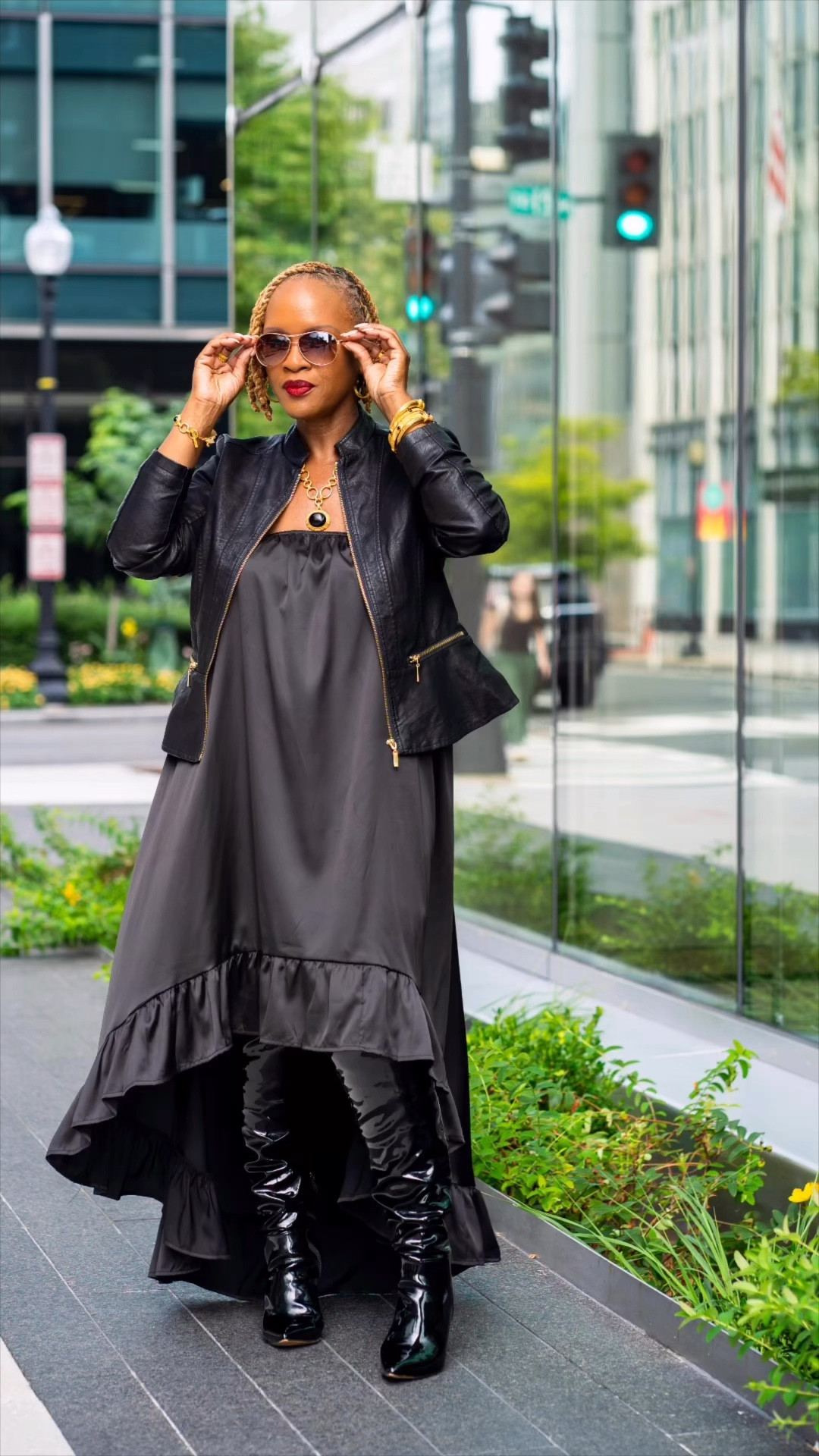 Summer dress transitioned to fall looks 

#LTKStyleTip #LTKShoeCrush #LTKWorkwear