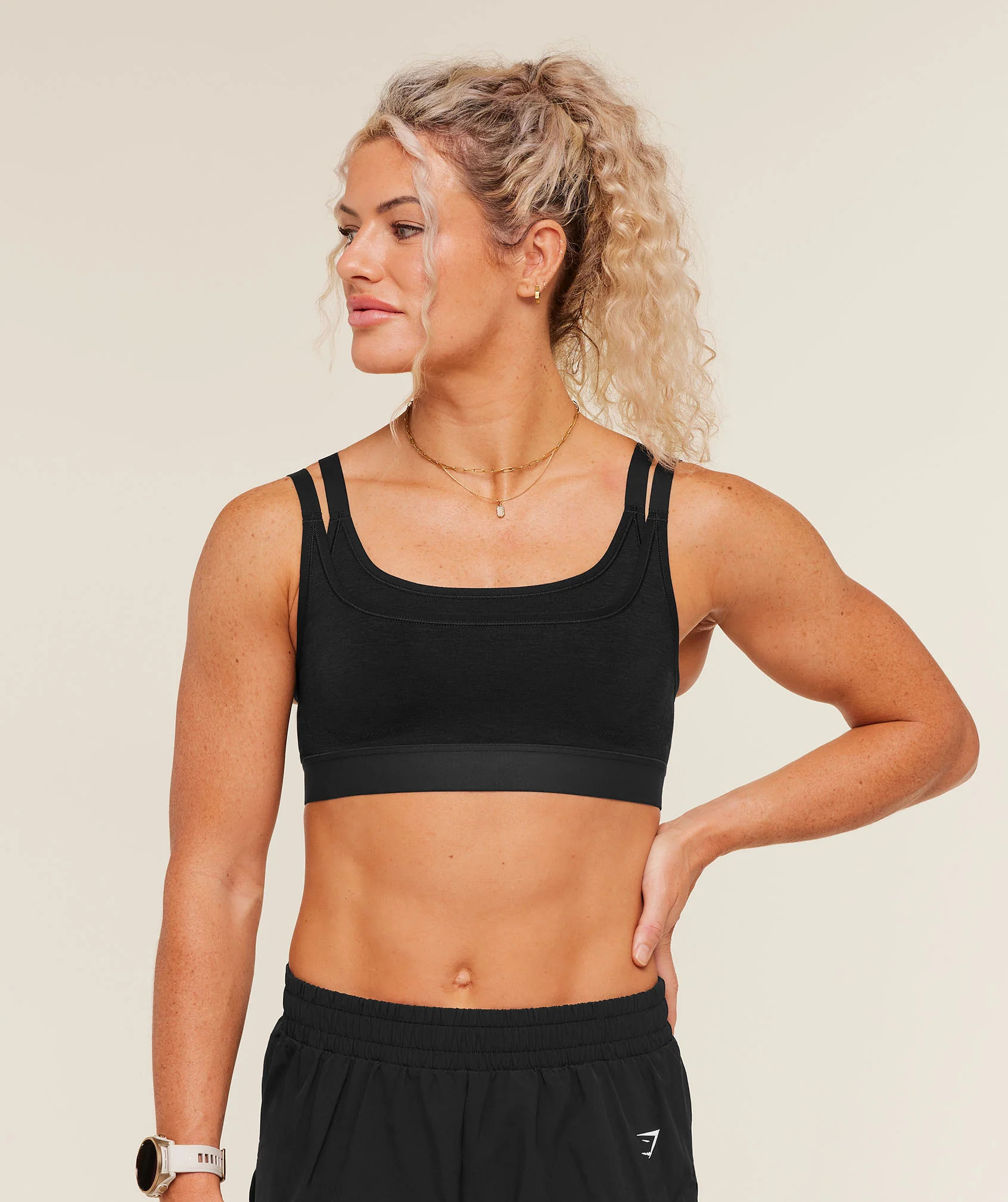 Interval Seamless Medium Support Sports Bra | Gymshark US