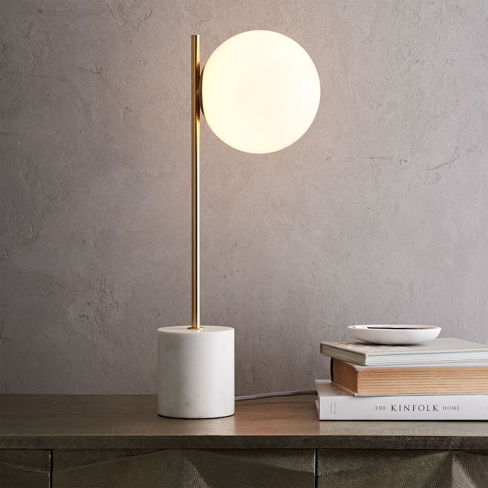 Sphere & Stem Table Lamp (22") | West Elm (US)