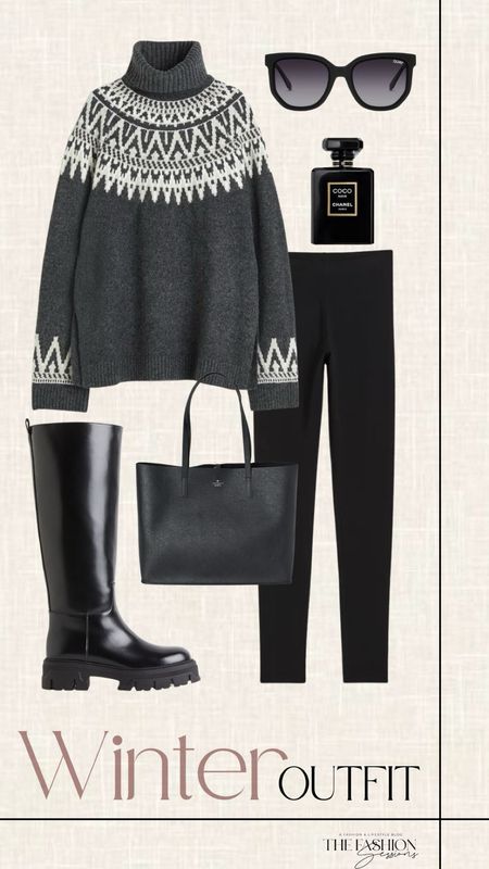 Winter Outfit | Turtleneck Sweater | Knee High Boots | Cozy Outfit | Holiday Outfit | 

#LTKHoliday #LTKstyletip #LTKSeasonal