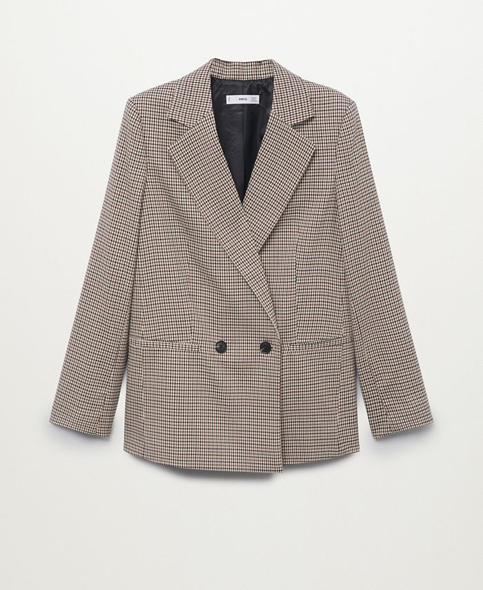Women's Wrap Check Blazer | Macys (US)