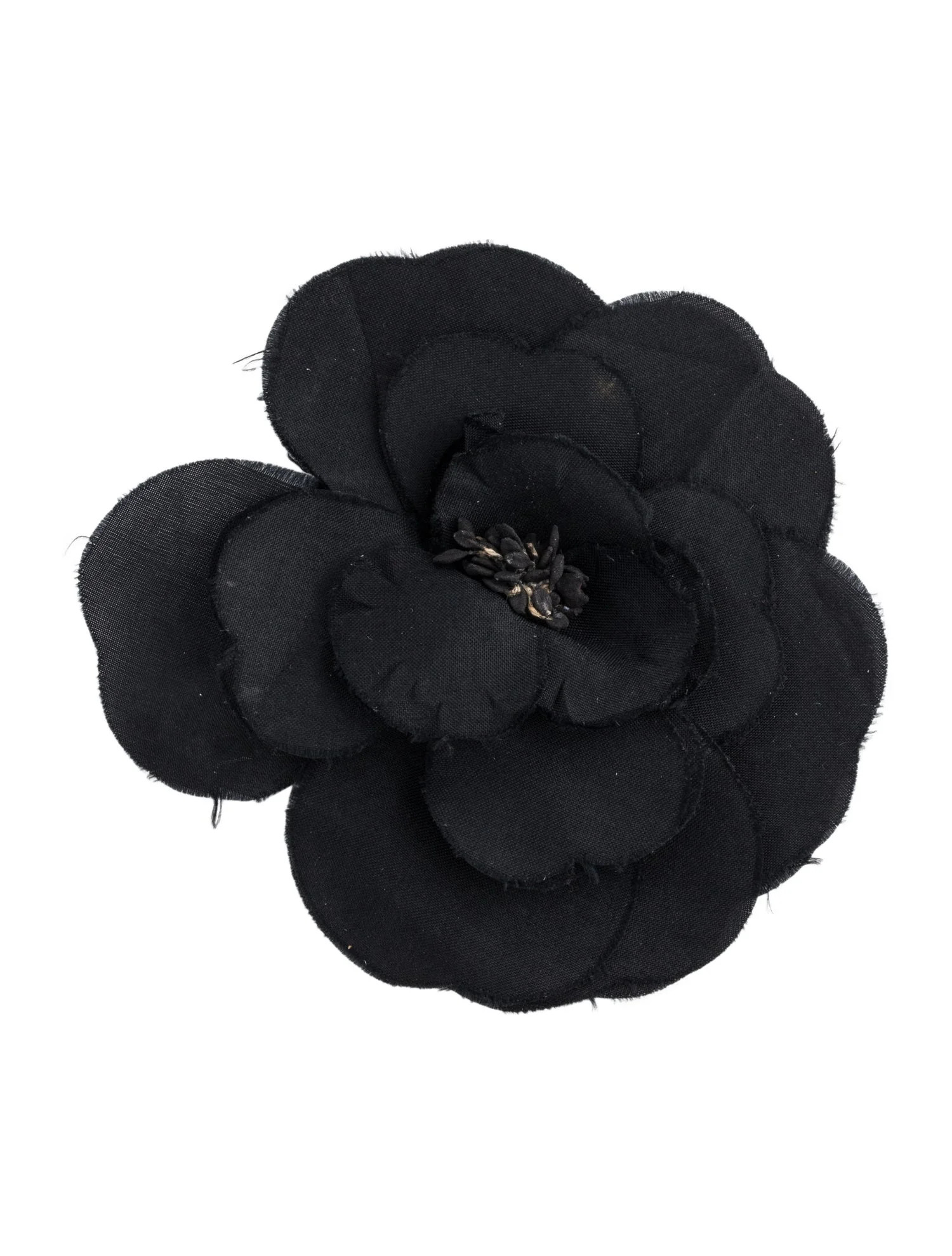 Vintage Silk Camellia Brooch | The RealReal