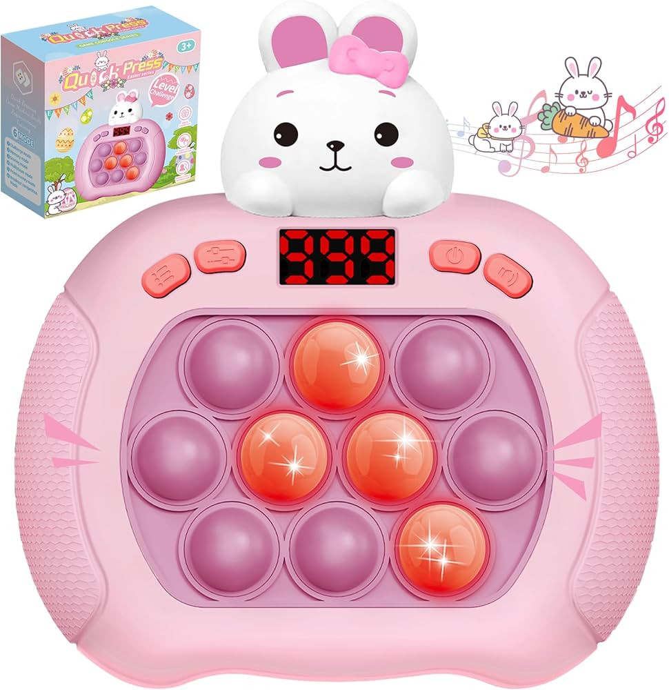 Easter Basket Essentials Stuffers, Pop Quick Push Game Easter Toy, Fast Push Game Fidget Toys for... | Amazon (US)