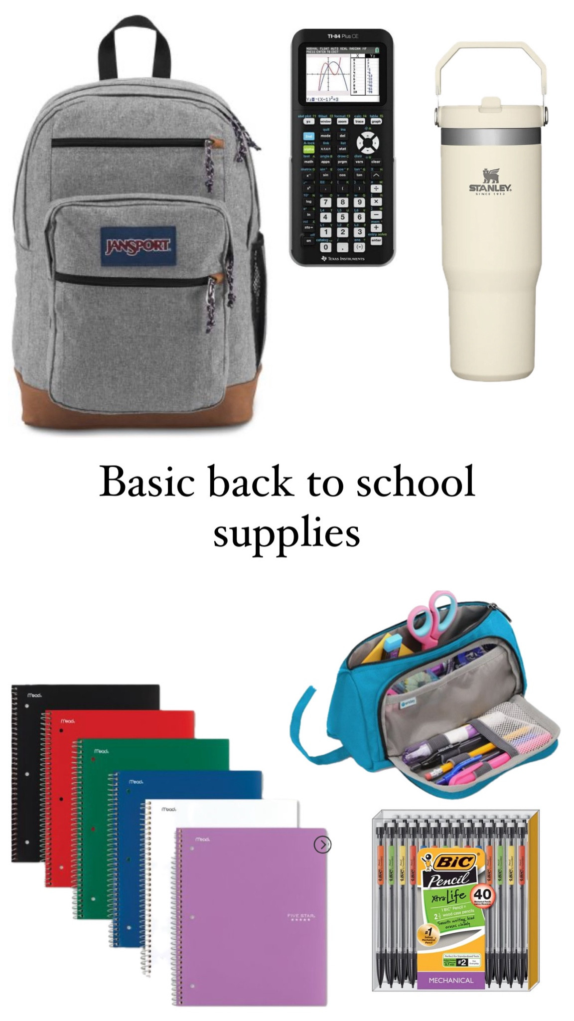 Some basic back to school supplies I feel like everyone needs! 

#LTKSeasonal #LTKBacktoSchool #LTKFamily