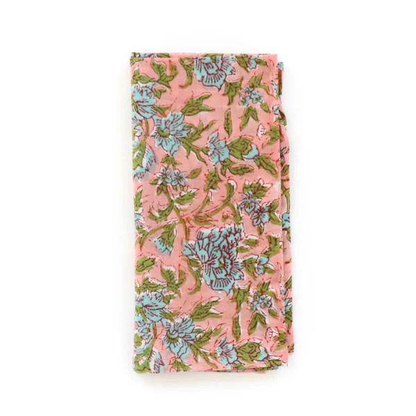Edie Vine Block Print Napkin | The Avenue