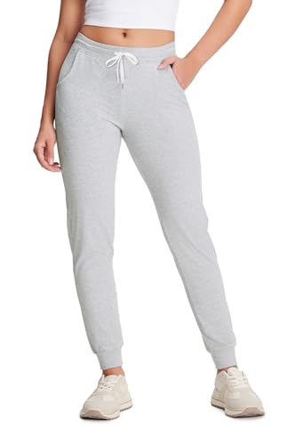 Yogipace Women's Lightweight Anti-Shrink Active Joggers Lounge Sweatpants Yoga Jogger Pants,28",Heather Grey,Size XXL | Amazon (US)