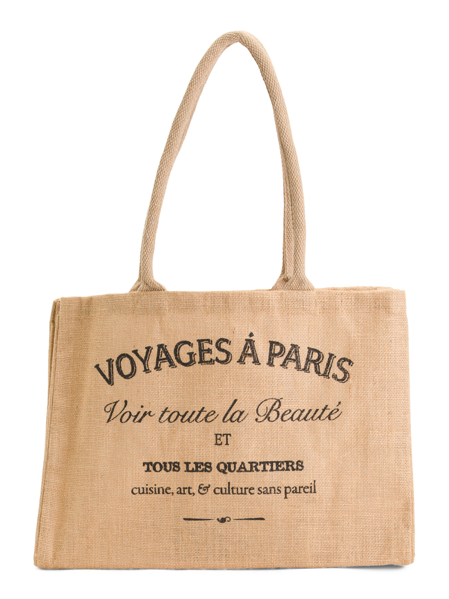 Voyages A Paris Home Market Tote | TJ Maxx