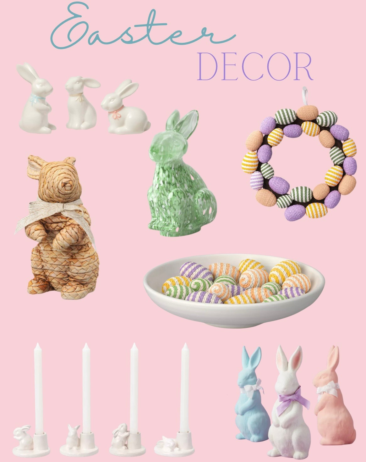 Target Easter decor 🐰 All the bunnies! 