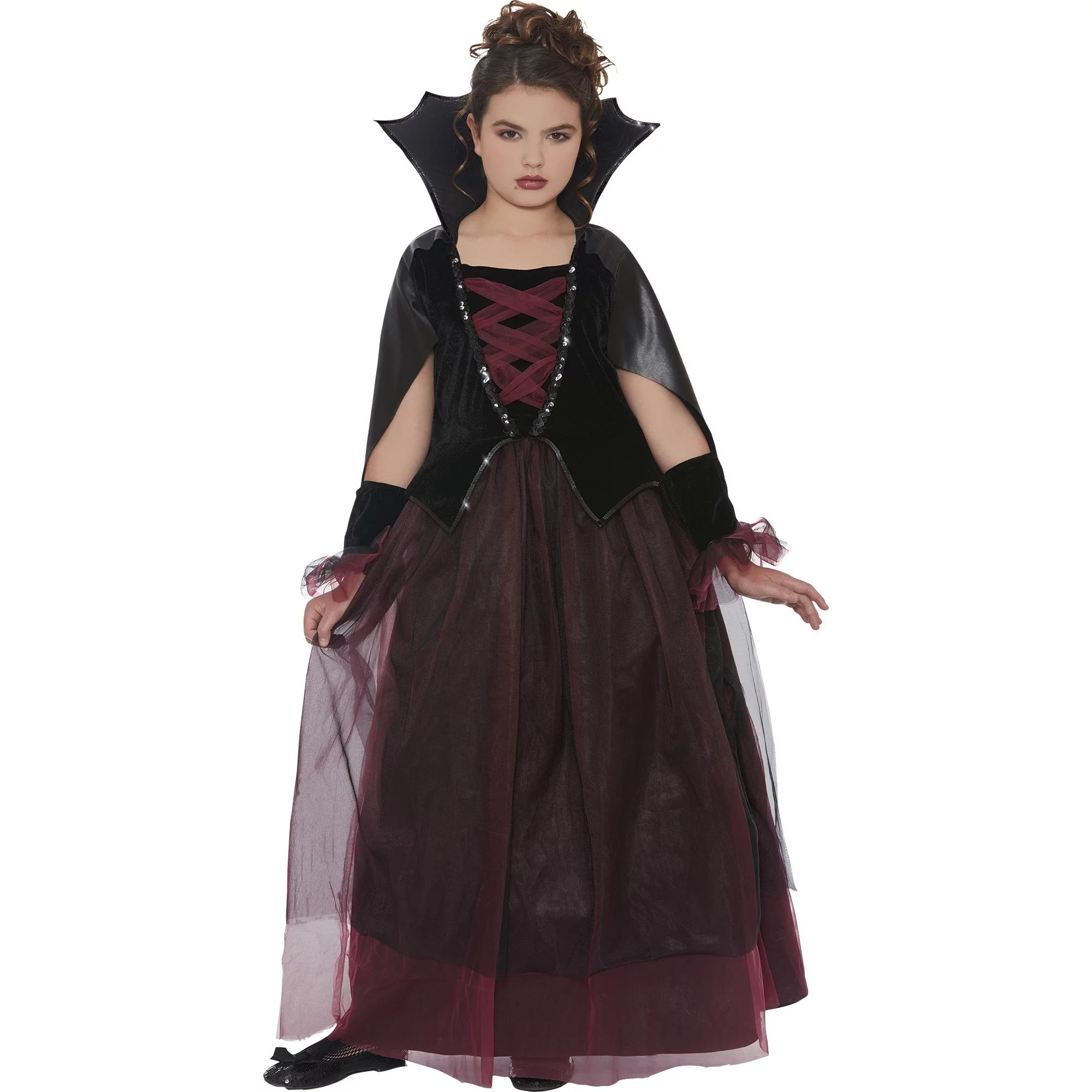 Halloween Girls Kids Medium Dracula's Darling Vampire Costume | Walmart (US)