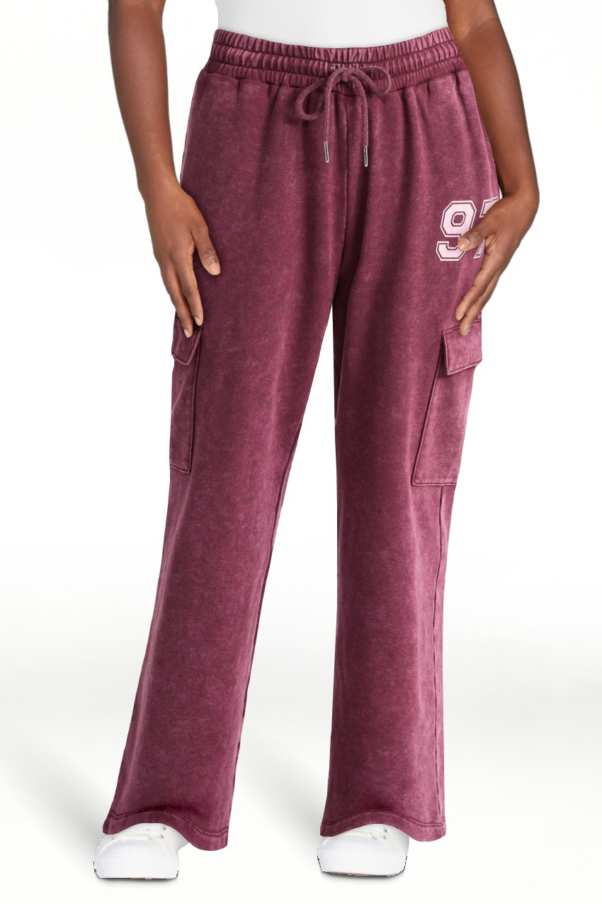 No Boundaries Washed Cargo Sweatpants, Women's - Walmart.com | Walmart (US)