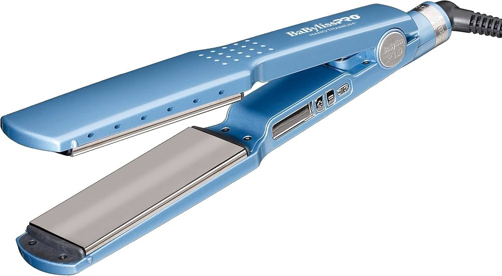 BaBylissPRO Nano Titanium Ionic Flat Iron Hair Straightener, Hair Straightener Iron for Professio... | Amazon (US)