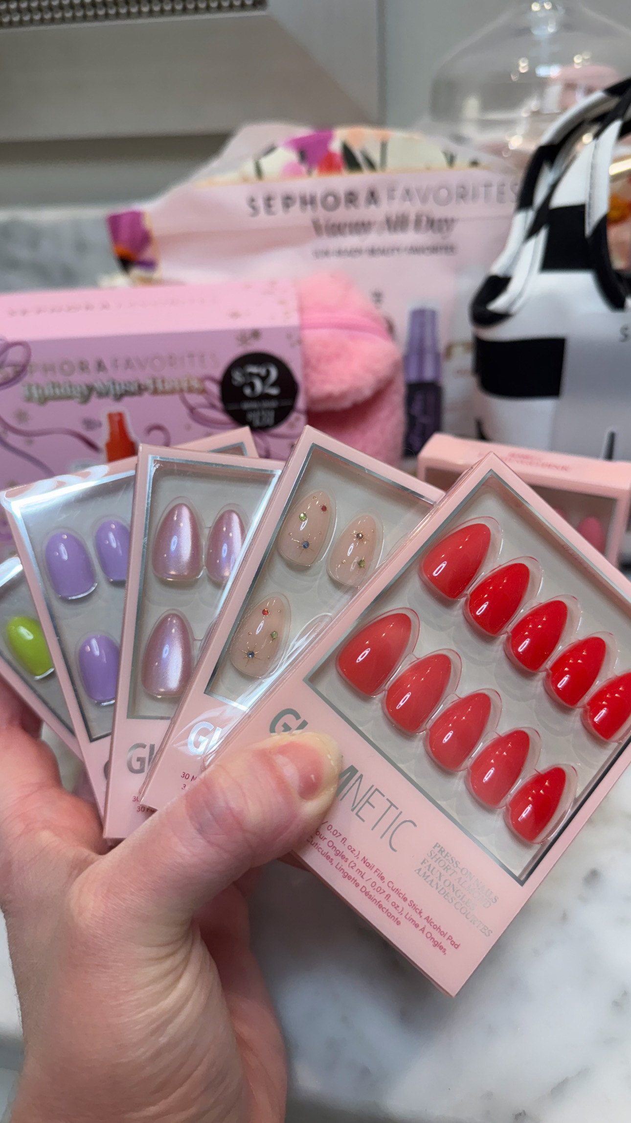 the BEST press on nails by Glamnetic! I have tried SO many other brands but these are durable and stay on! plus they have the best colors + designs 💅

#LTKStyleTip #LTKBeauty #LTKSaleAlert