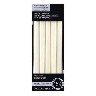 Basic Elements™ Ivory Unscented Taper Party Pack By Ashland® | Michaels Stores