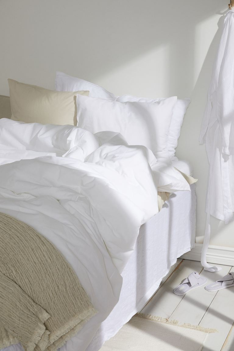 Cotton King/Queen Duvet Cover Set | H&M (US + CA)