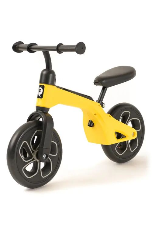 Posh Baby & Kids QPlay Balance Bike in Yellow at Nordstrom | Nordstrom