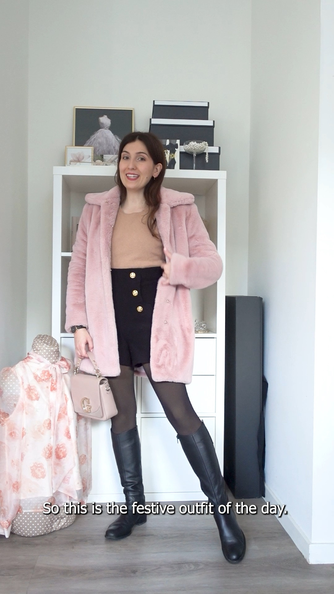 Day 2 of 25 days of festive outfits!

Today’s look is what I would wear to go shopping! When I go shopping I stay out for hours, actually I come back home only when I start getting hungry 😂 So it’s a comfortable and warm outfit. When I go shopping I prefer wearing shorts or skirts/dresses because it’s easier to undress if you need to try something! This week I’m in a shopping frenzy because organize what I’ll get for my friends this year! 
Let me know in the comments what is your process of finding gifts for your loved ones?

#LTKwinter #LTKstyletip #LTKeurope