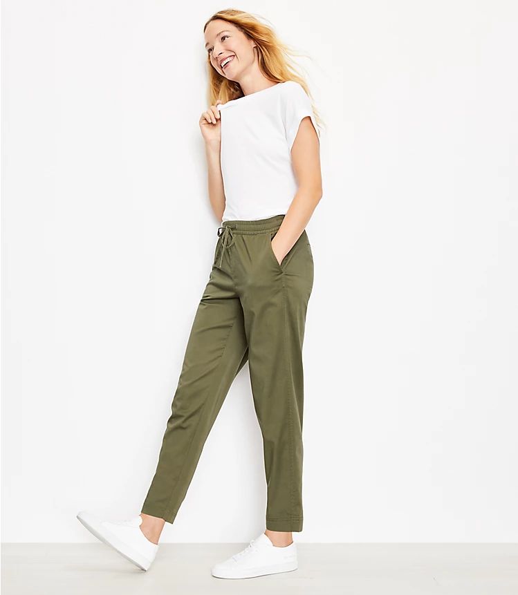 Lou & Grey Supersoft Sateen Pants | LOFT