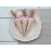 Floral Fabric Carrots, Easter Spring Decor, Bowl Filler, Decor | Etsy (US)