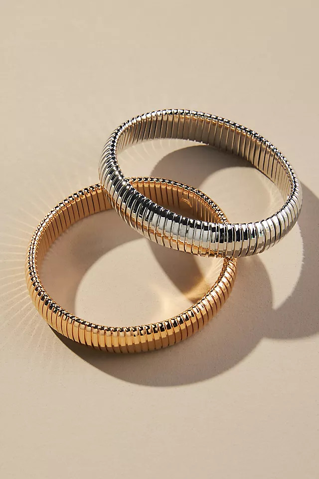 Two Tone Bracelet Set | Anthropologie (US)
