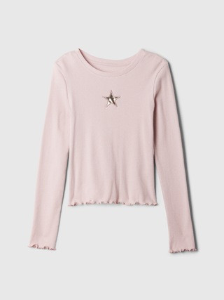 Kids Ribbed T-Shirt | Gap Factory