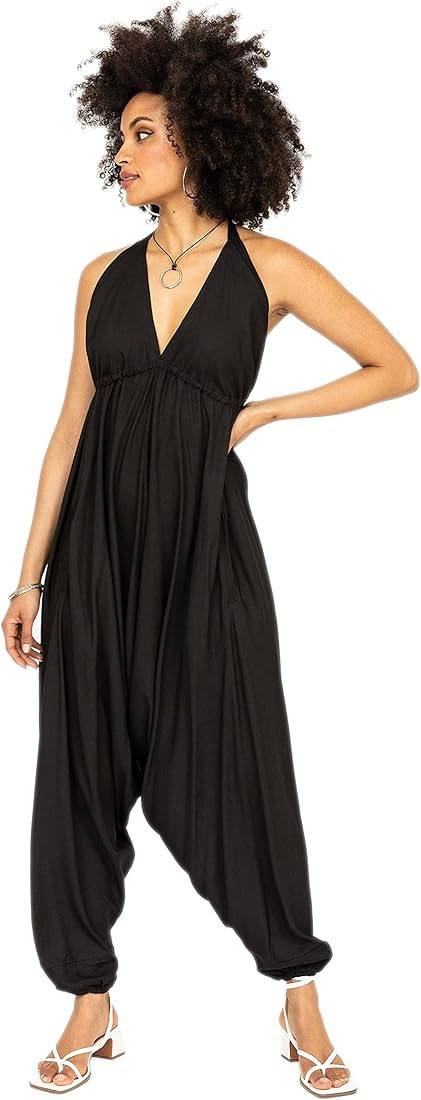 likemary Harem Jumpsuits for Women - Sexy Jumpsuit - Halter Jumpsuit - Summer Jumpsuit for Women ... | Amazon (US)