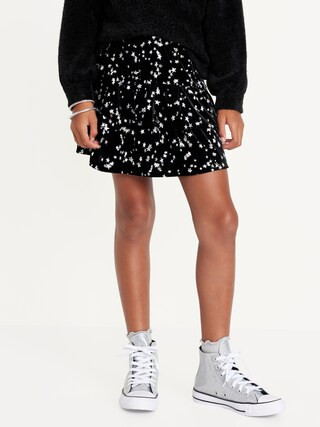 Tiered Ruffled Velvet Skirt for Girls | Old Navy (US)