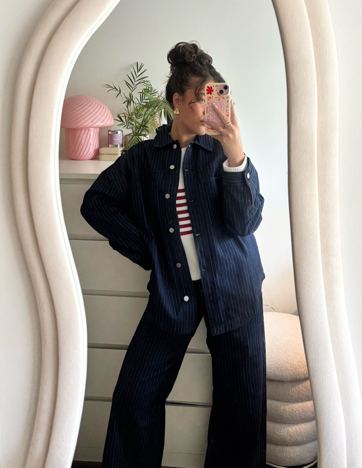 Cutest pinstripe denim set

#LTKFashionMonth #LTKspring #LTKcanada